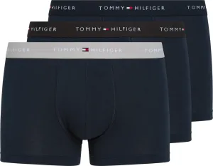 Tommy Hilfiger pánské tmavě modré boxerky 3pack - XL (0YV)