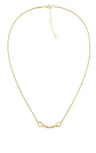 Tommy Hilfiger Elegantní pozlacený náhrdelník Twist 2780734