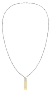 Tommy Hilfiger Ikonický bicolor náhrdelník s krystaly 2790351