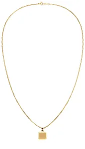 Tommy Hilfiger Minimalistický pozlacený náhrdelník pro muže 2790544