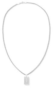 Tommy Hilfiger Ocelový náhrdelník s přívěskem ve tvaru psí známky 2790316
