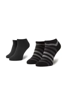 Tommy Hilfiger pánské černé ponožky 2 pack #1412495