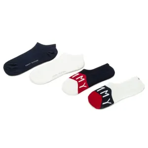 Tommy Hilfiger pánské nízké ponožky dárkové balení - 39 (DARKNAV)