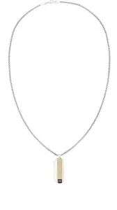 Tommy Hilfiger Stylový bicolor náhrdelník Psí známka 2790318