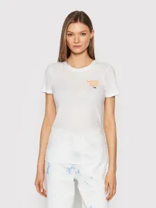 Tommy Jeans dámské bílé tričko #3577961