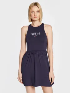Tommy Jeans dámské tmavě modré šaty - S (C87)