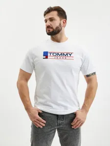 Tommy Jeans Triko Bílá #3470293