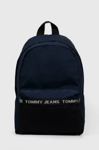 Batoh Tommy Jeans pánský, tmavomodrá barva, velký, s potiskem #4858852