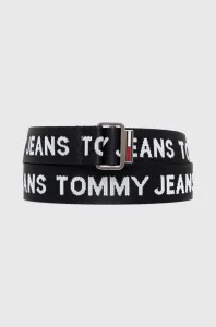Pásek Tommy Jeans pánský, černá barva #4181402