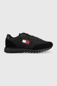 Sneakers boty Tommy Jeans Retro Evolve černá barva #3676484