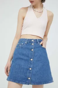 Džínová sukně Tommy Jeans mini, áčková #5566603