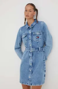 Džínové šaty Tommy Jeans mini
