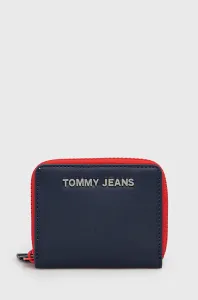 Peněženka Tommy Jeans dámská, tmavomodrá barva