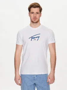 Tommy Hilfiger pánské bílé tričko #4911845