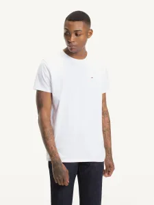 Tommy Jeans pánské bílé tričko #1410916