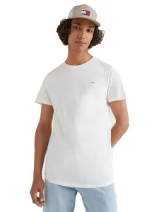 Tommy Jeans pánské bílé tričko #5265843