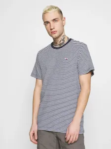 Tommy Jeans pánské pruhované triko - XXL (C87)