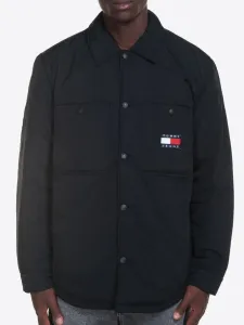 Tommy Jeans pánská černá bunda - XL (BDS)