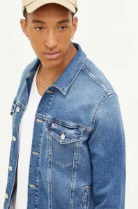 Tommy Jeans pánská modrá džínová bunda - L (1A5) #5641985
