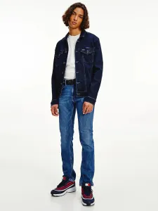 Tommy Jeans pánská tmavě modrá džínová bunda #1411761