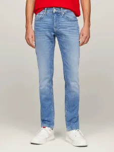 Tommy Jeans pánské jeany Scanton - 30/32 (1AB)
