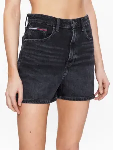Tommy Jeans dámské černé džínové šortky - 31/NI (1BZ) #4932056