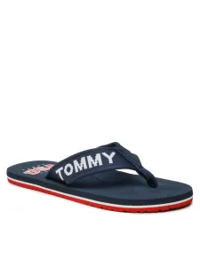 Tommy Jeans pánské tmavěmodré žabky - 42 (C87) #5443139