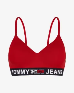 Tommy Jeans Lightly Padded Logo Podprsenka Červená #3313011