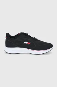 Sportovní boty Tommy Sport Sleek černá barva #5307245