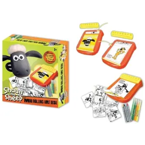 Shaun the Sheep - Rolovací omalovánky s pastelkami Ovečka Shaun
