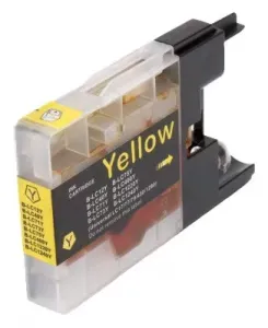 BROTHER LC-1240 - kompatibilní cartridge, žlutá, 600 stran