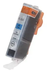 CANON CLI-521 C - kompatibilní cartridge, azurová, 11ml