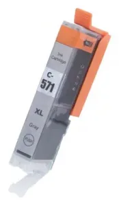 CANON CLI-571-XL GY - kompatibilní cartridge, šedá, 11ml
