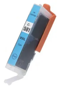 CANON CLI-581-XXL C - kompatibilní cartridge, azurová, 11,7ml