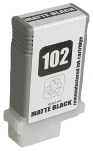CANON PFI-102 MBK - kompatibilní cartridge, matně černá, 130ml
