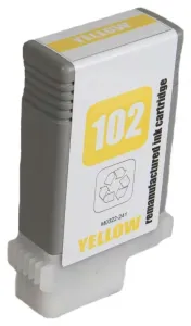 CANON PFI-102 Y - kompatibilní cartridge, žlutá, 130ml