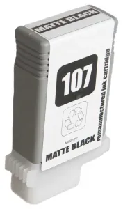 CANON PFI-107 MBK - kompatibilní cartridge, matně černá, 130ml