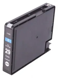 CANON PGI-29 C - kompatibilní cartridge, azurová, 38ml