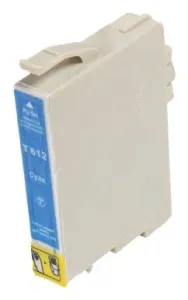EPSON T0612 (C13T06124010) - kompatibilní cartridge, azurová, 8ml