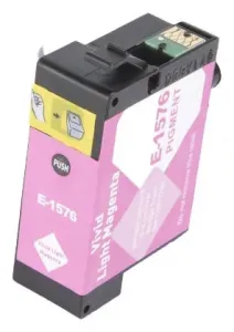 EPSON T1576 (C13T15764010) - kompatibilní cartridge, světle purpurová, 29,5ml
