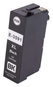 EPSON T3591-XL (C13T35914010) - kompatibilní cartridge, černá, 45ml