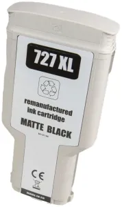 HP B3P22A - kompatibilní cartridge HP 727, černá, 130ml