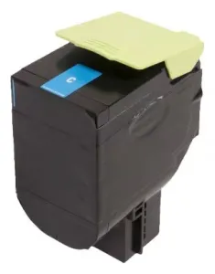 LEXMARK 802S (80C2SC0) - kompatibilní toner Economy, azurový, 2000 stran