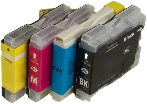 MultiPack BROTHER LC-970 + 20ks fotopapíru - kompatibilní cartridge, černá + barevná, 900/3x300