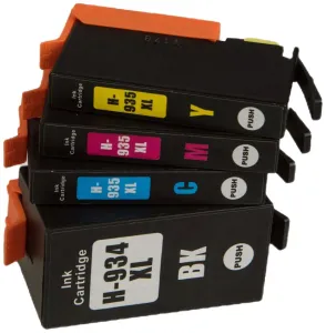 MultiPack HP 934-XL,935-XL - kompatibilní cartridge HP 934-XL,935-XL, černá + barevná, 25,5ml/3x9,5ml