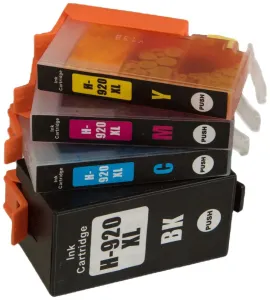 MultiPack HP C2N92AE - kompatibilní cartridge HP 920-XL, černá + barevná, 32ml/3x14ml