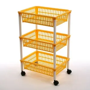 Tontarelli Pojízdný vozík Mito 3, oranžová