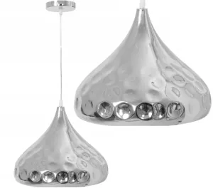 Rea Zrcadlové stropní svítidlo stříbrná APP272-1CP OSW-00877