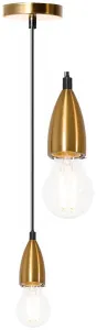 Rea Závěsné stropní svítidlo, konstrukce, měď, APP359-1CP OSW-08425