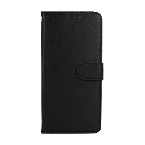 TopQ Pouzdro Xiaomi Redmi Note 11S knížkové černé s přezkou 94171